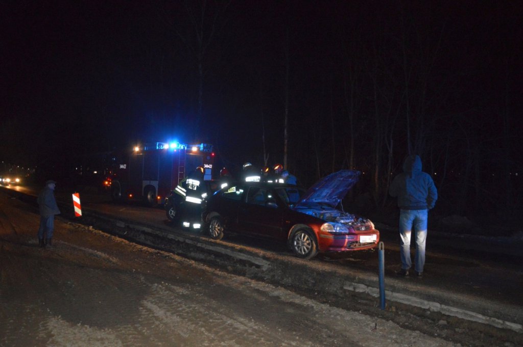 Wypadek na remontowanym odnicku ulicy Ostrowskiej [27.02.2019] - zdjęcie #5 - eOstroleka.pl
