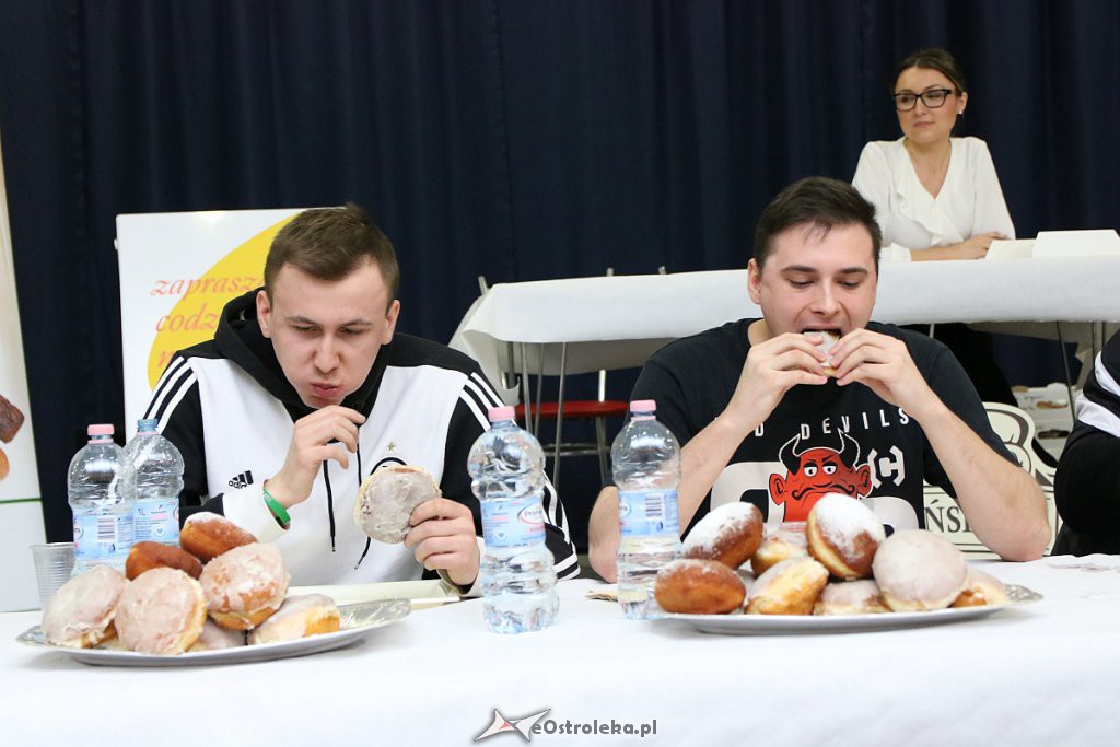 Ostrołęckie Mistrzostwa w jedzeniu Pączków 2019 [28.02.2019] - zdjęcie #2 - eOstroleka.pl