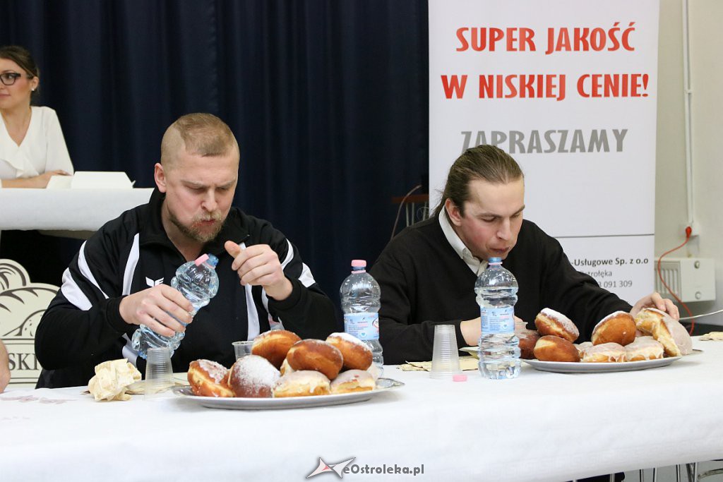 Ostrołęckie Mistrzostwa w jedzeniu Pączków 2019 [28.02.2019] - zdjęcie #3 - eOstroleka.pl
