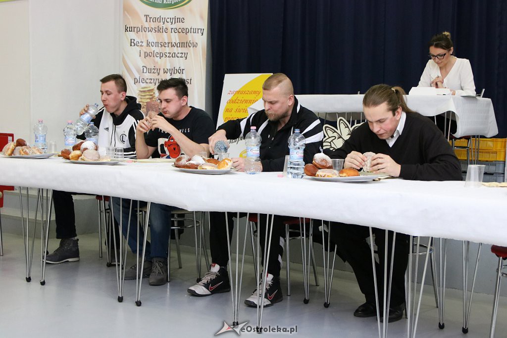 Ostrołęckie Mistrzostwa w jedzeniu Pączków 2019 [28.02.2019] - zdjęcie #20 - eOstroleka.pl