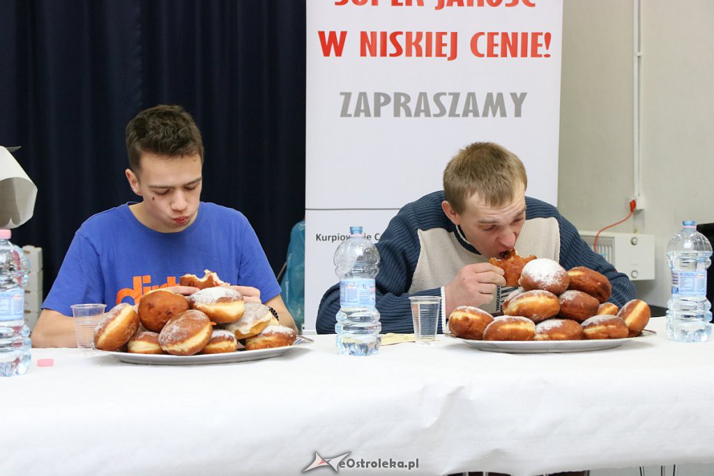 Ostrołęckie Mistrzostwa w jedzeniu Pączków 2019 [28.02.2019] - zdjęcie #30 - eOstroleka.pl