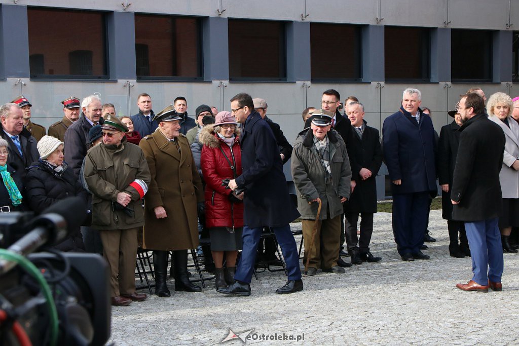 Budowa Muzeum Żołnierzy Wyklętych w Ostrołęce oficjalnie zakończona [01.03.2019] - zdjęcie #28 - eOstroleka.pl