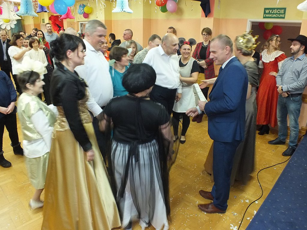 Karnawałowy bal „Wielu serc” w ostrołęckim DPS-ie [05.03.2019] - zdjęcie #36 - eOstroleka.pl