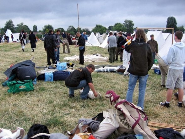 Ostrołęczanie na rekonstrukcji bitwy pod Waterloo (18-20.06.2010) - zdjęcie #97 - eOstroleka.pl