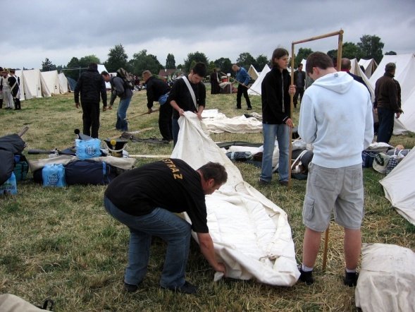 Ostrołęczanie na rekonstrukcji bitwy pod Waterloo (18-20.06.2010) - zdjęcie #93 - eOstroleka.pl
