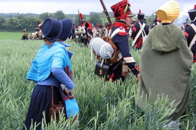 Ostrołęczanie na rekonstrukcji bitwy pod Waterloo (18-20.06.2010) - zdjęcie #19 - eOstroleka.pl