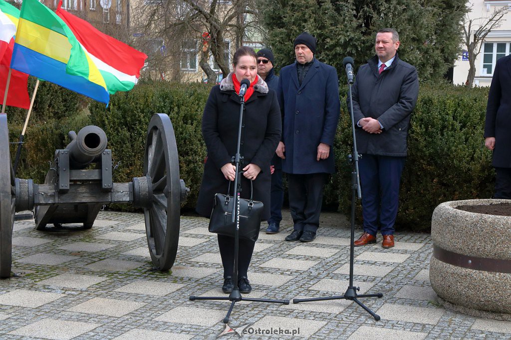 Uroczystości Narodowego Święta Węgier w Ostrołęce [12.03.2019] - zdjęcie #19 - eOstroleka.pl