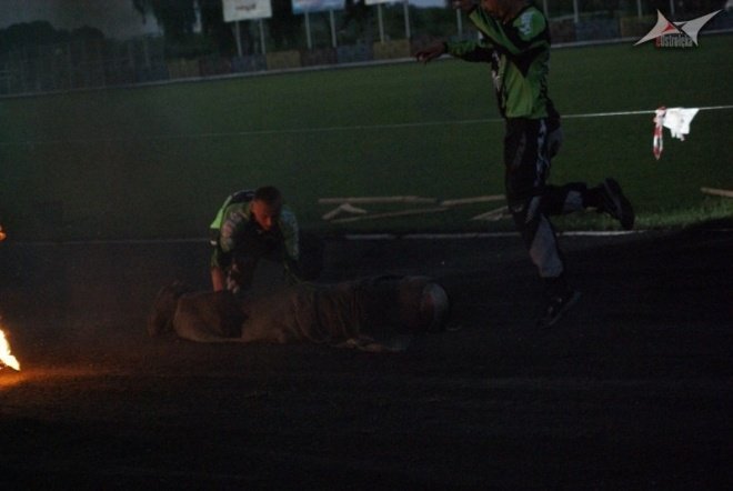 Grupa kaskaderów Flott Cascaders Team (10.07.2010) - zdjęcie #14 - eOstroleka.pl