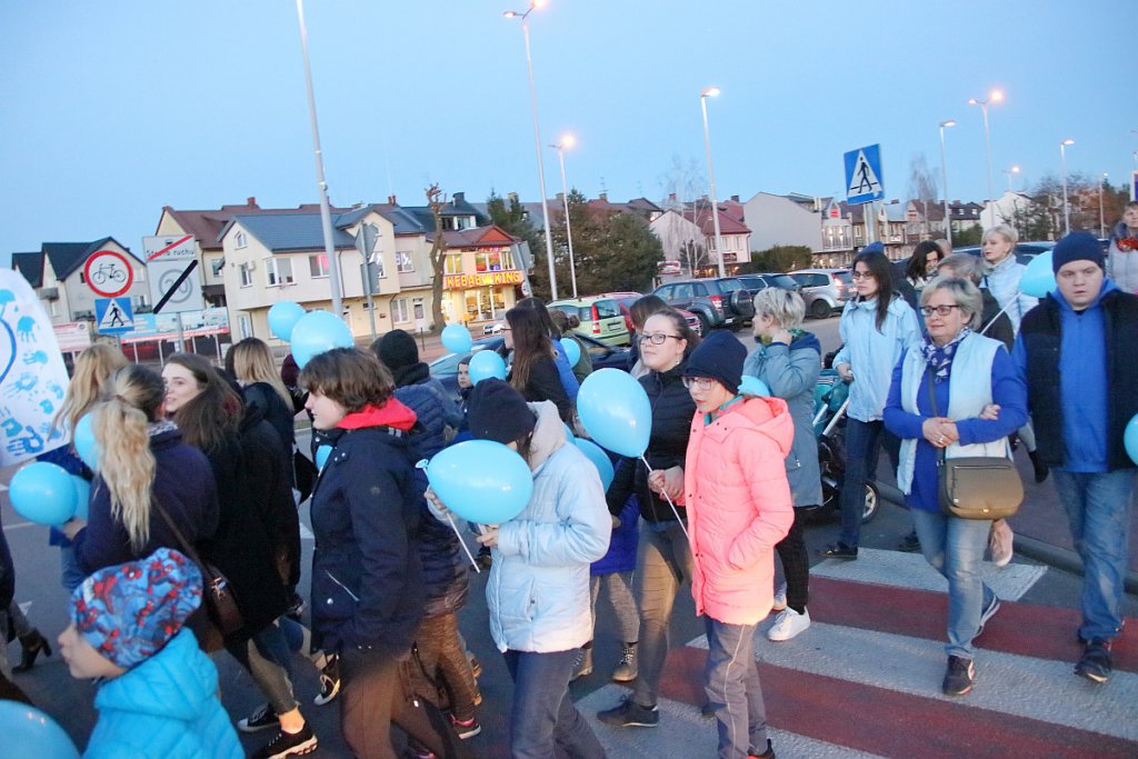 Niebieski Marsz w Ostrołęce [02.04.2019] - zdjęcie #45 - eOstroleka.pl