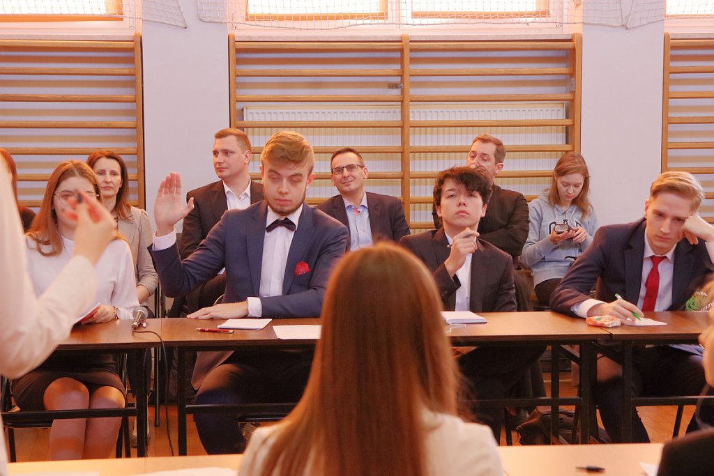 Debata oksfordzka w II LO [03.04.2019] - zdjęcie #49 - eOstroleka.pl