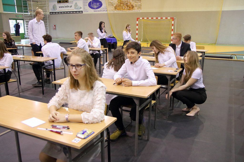  Egzaminy gimnazjalne w Ostrołęce [10.04.2019] - zdjęcie #31 - eOstroleka.pl