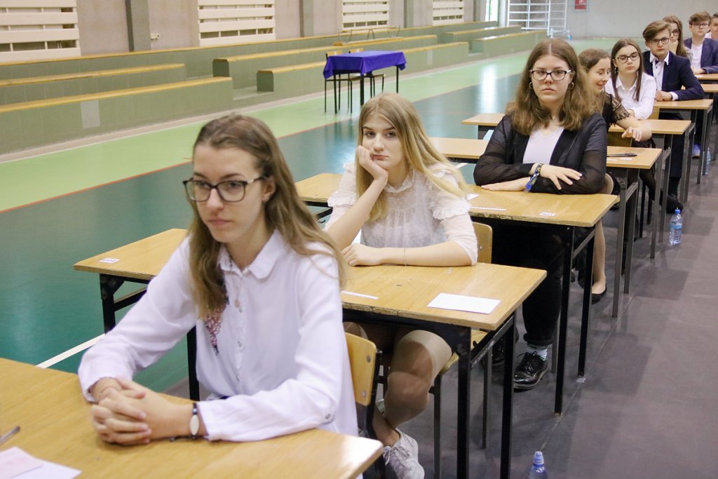  Egzaminy gimnazjalne w Ostrołęce [10.04.2019] - zdjęcie #9 - eOstroleka.pl