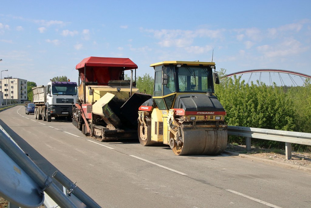 Uwaga kierowcy: Ruch wahadłowy na moście tymczasowym w Ostrołęce [01.05.2019] - zdjęcie #8 - eOstroleka.pl