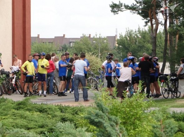 Pielgrzymka rowerowa do Częstochowy (31.07.2010) - zdjęcie #21 - eOstroleka.pl