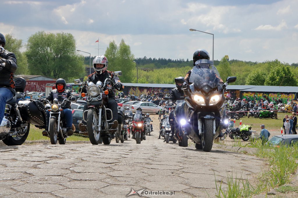 Rozpoczęcie sezonu motocyklowego i parada ulicami miasta [11.05.2019] - zdjęcie #100 - eOstroleka.pl