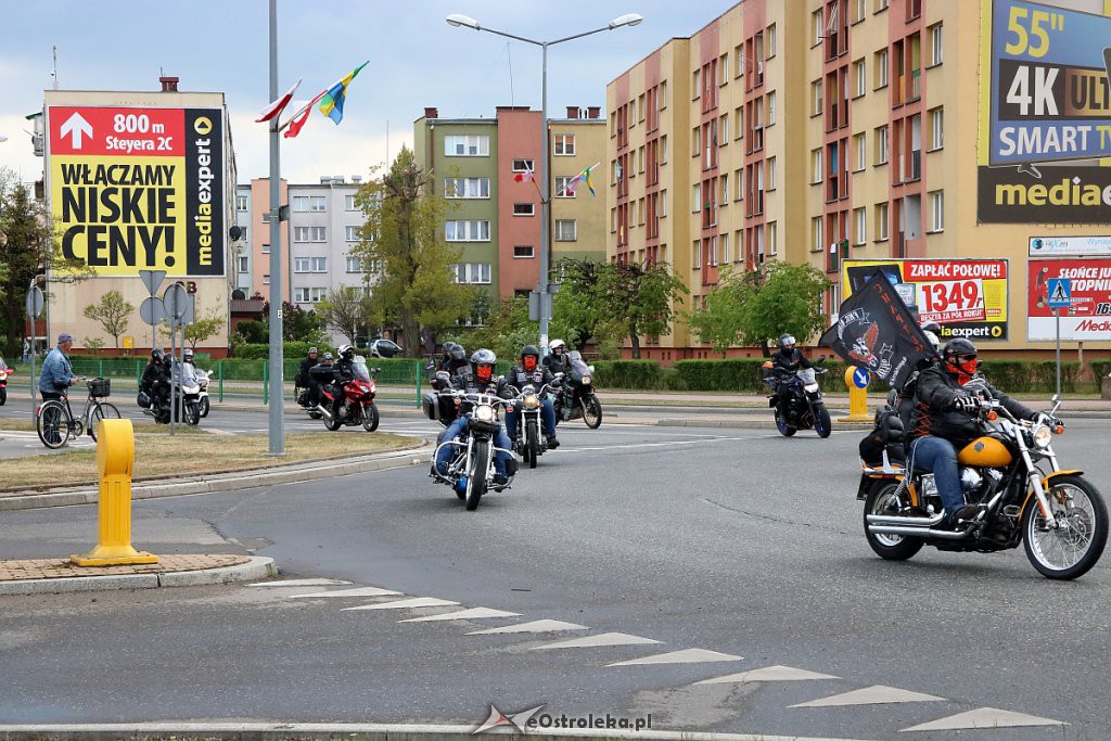 Rozpoczęcie sezonu motocyklowego i parada ulicami miasta [11.05.2019] - zdjęcie #69 - eOstroleka.pl