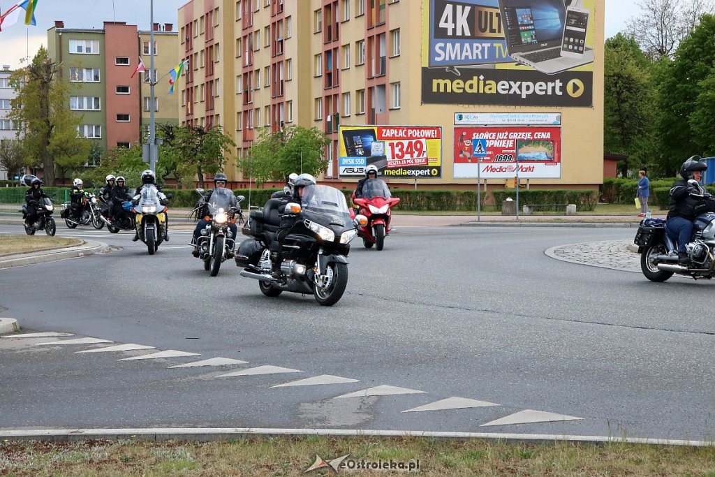 Rozpoczęcie sezonu motocyklowego i parada ulicami miasta [11.05.2019] - zdjęcie #66 - eOstroleka.pl