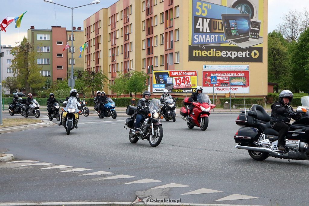 Rozpoczęcie sezonu motocyklowego i parada ulicami miasta [11.05.2019] - zdjęcie #65 - eOstroleka.pl