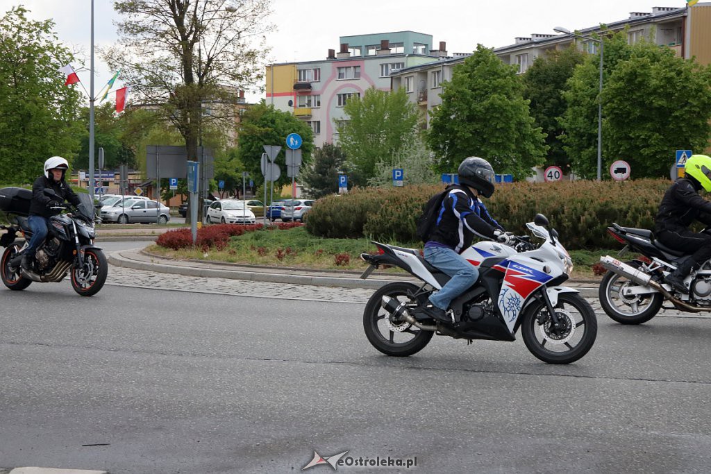 Rozpoczęcie sezonu motocyklowego i parada ulicami miasta [11.05.2019] - zdjęcie #63 - eOstroleka.pl
