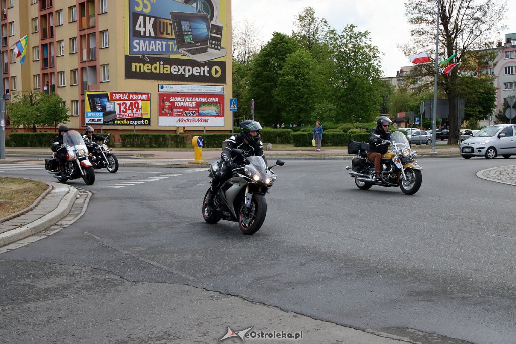 Rozpoczęcie sezonu motocyklowego i parada ulicami miasta [11.05.2019] - zdjęcie #48 - eOstroleka.pl