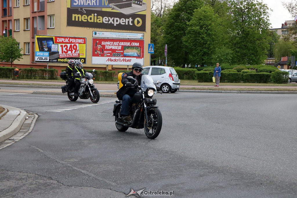 Rozpoczęcie sezonu motocyklowego i parada ulicami miasta [11.05.2019] - zdjęcie #46 - eOstroleka.pl