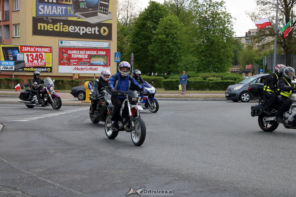 Rozpoczęcie sezonu motocyklowego i parada ulicami miasta [11.05.2019] - zdjęcie #45 - eOstroleka.pl