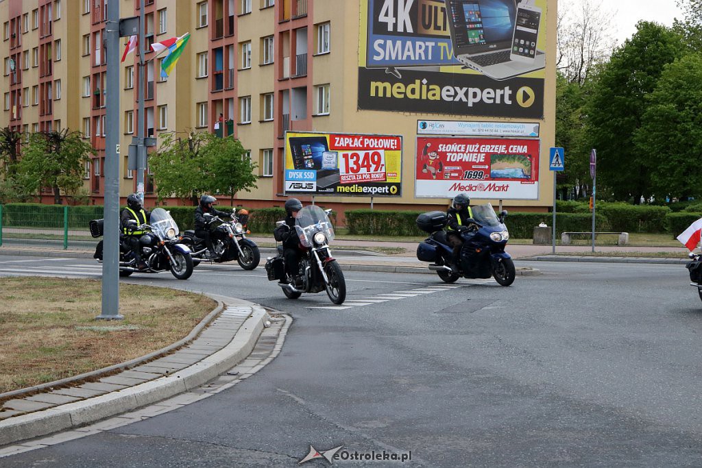 Rozpoczęcie sezonu motocyklowego i parada ulicami miasta [11.05.2019] - zdjęcie #42 - eOstroleka.pl