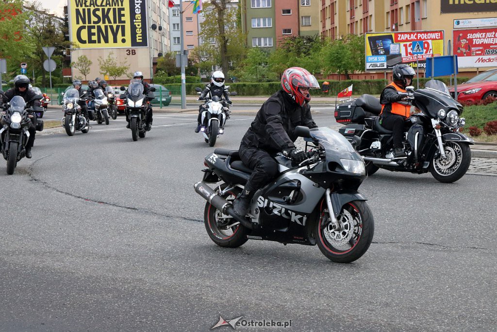 Rozpoczęcie sezonu motocyklowego i parada ulicami miasta [11.05.2019] - zdjęcie #36 - eOstroleka.pl