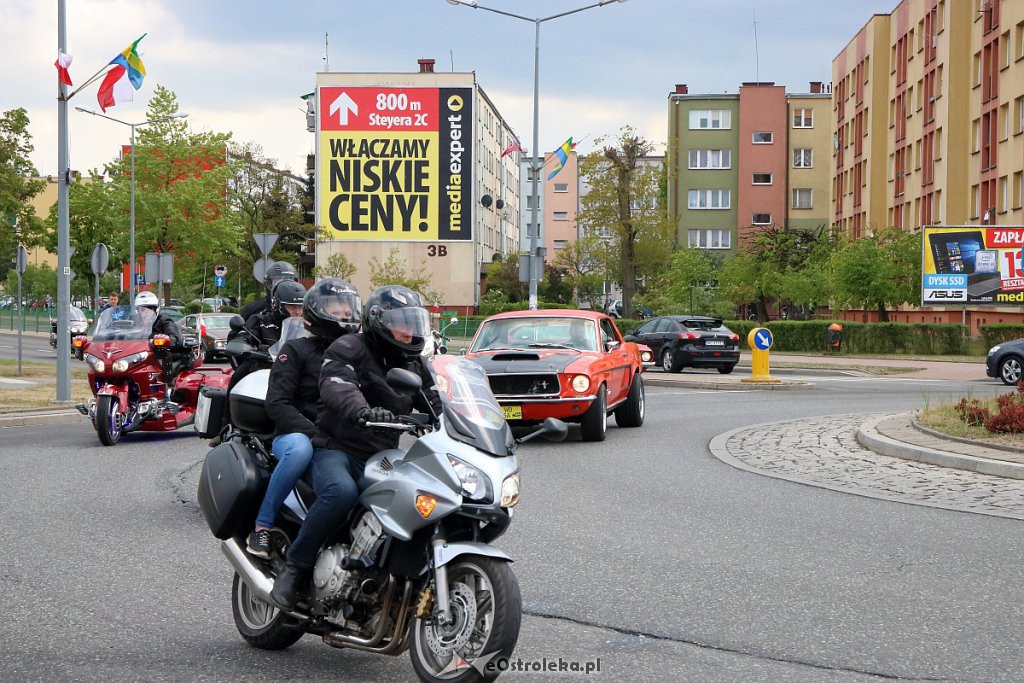 Rozpoczęcie sezonu motocyklowego i parada ulicami miasta [11.05.2019] - zdjęcie #32 - eOstroleka.pl
