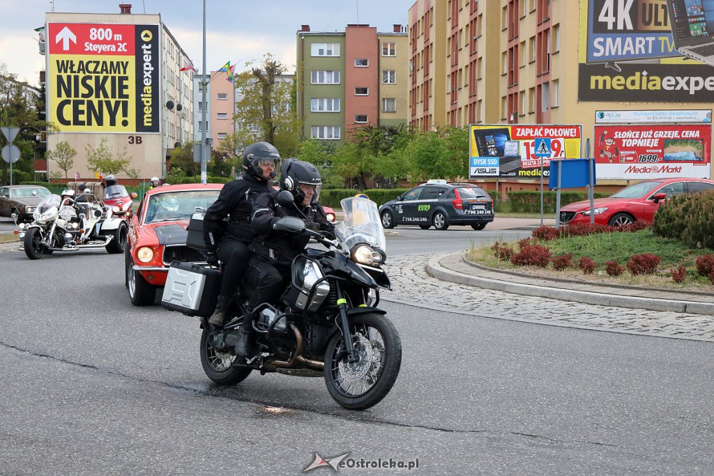Rozpoczęcie sezonu motocyklowego i parada ulicami miasta [11.05.2019] - zdjęcie #31 - eOstroleka.pl