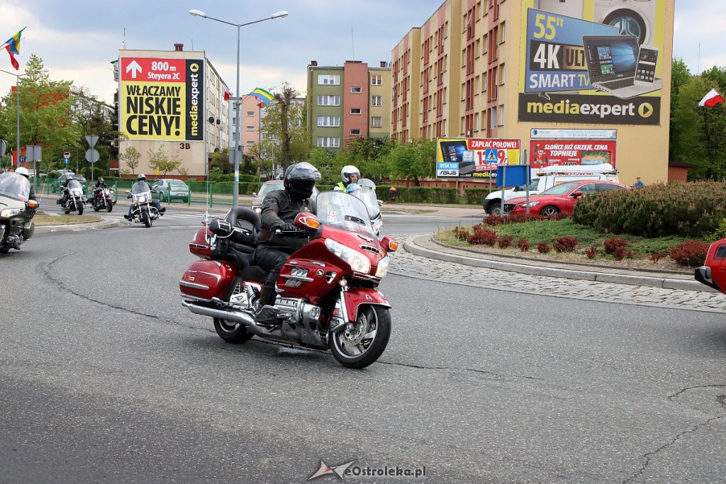 Rozpoczęcie sezonu motocyklowego i parada ulicami miasta [11.05.2019] - zdjęcie #26 - eOstroleka.pl