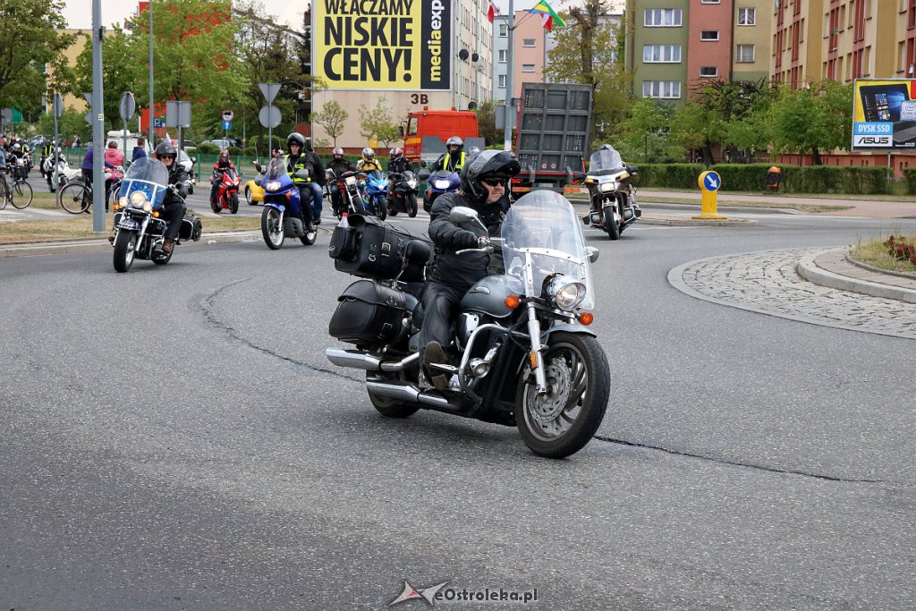 Rozpoczęcie sezonu motocyklowego i parada ulicami miasta [11.05.2019] - zdjęcie #22 - eOstroleka.pl