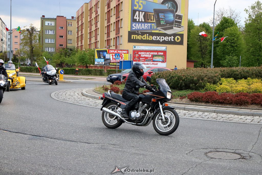 Rozpoczęcie sezonu motocyklowego i parada ulicami miasta [11.05.2019] - zdjęcie #19 - eOstroleka.pl