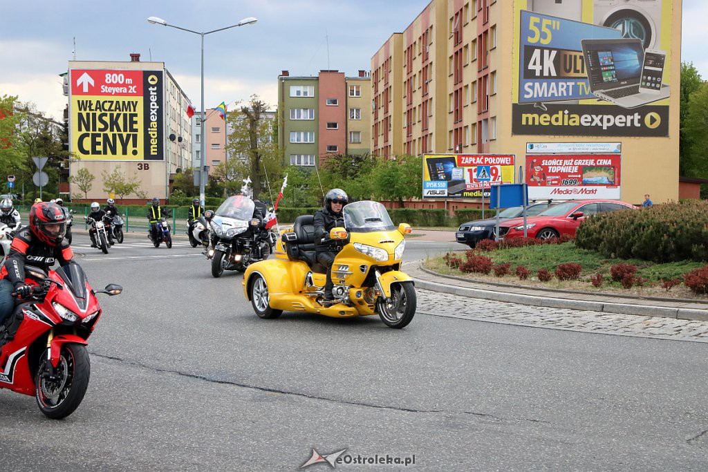 Rozpoczęcie sezonu motocyklowego i parada ulicami miasta [11.05.2019] - zdjęcie #18 - eOstroleka.pl