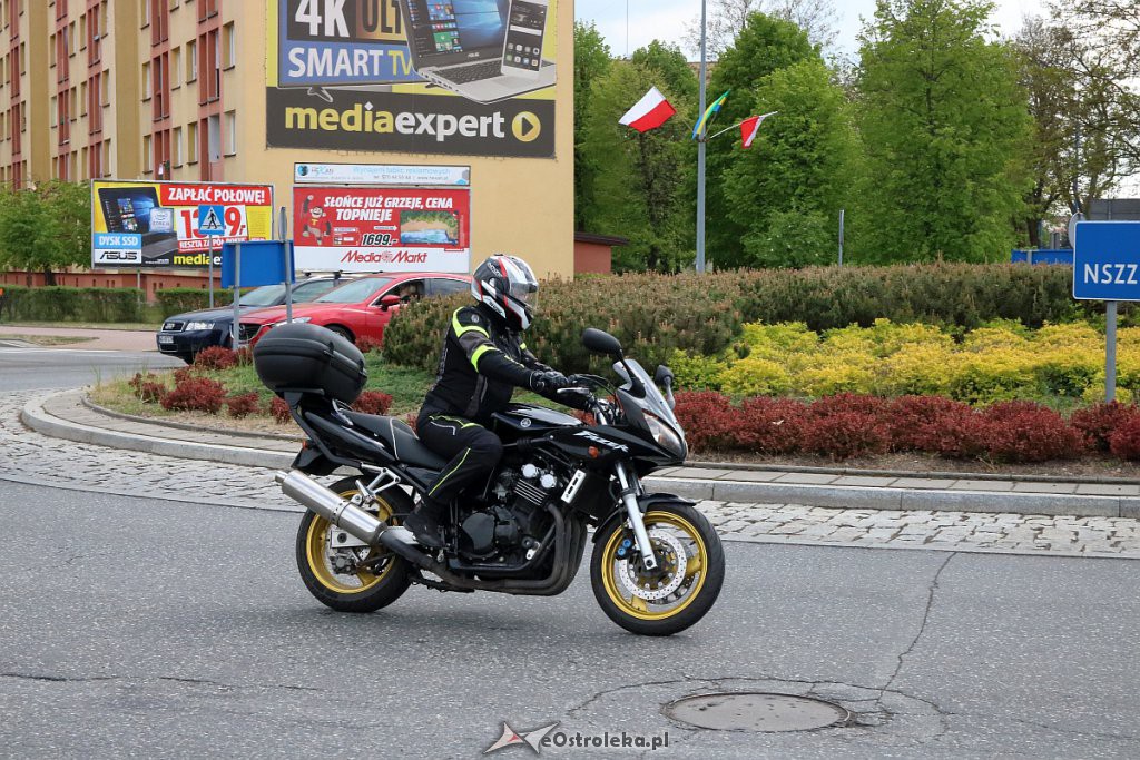 Rozpoczęcie sezonu motocyklowego i parada ulicami miasta [11.05.2019] - zdjęcie #14 - eOstroleka.pl