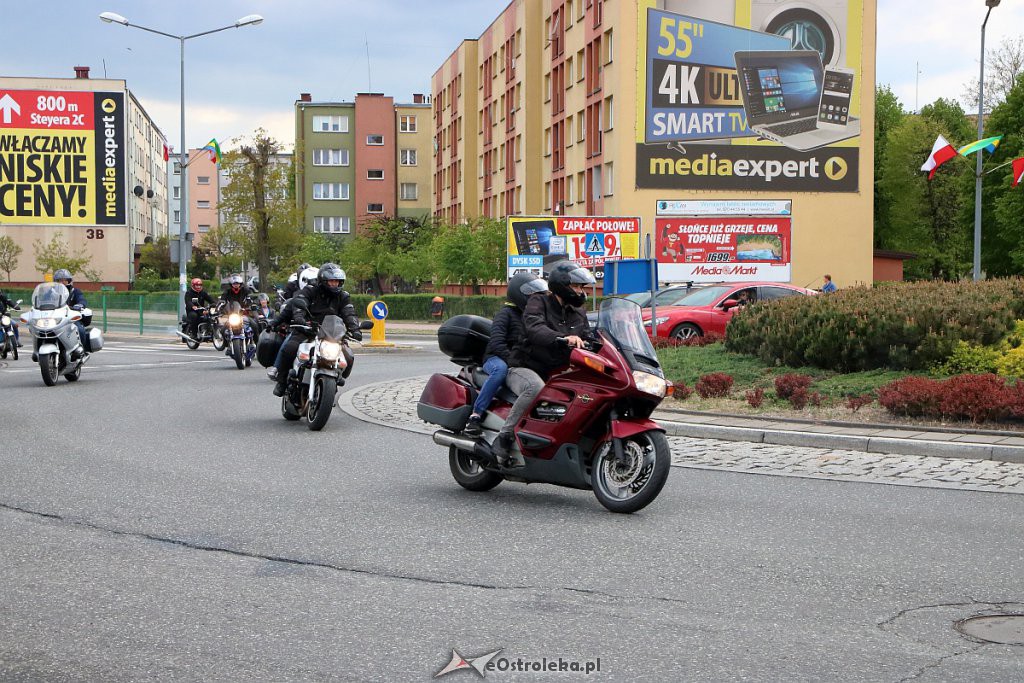 Rozpoczęcie sezonu motocyklowego i parada ulicami miasta [11.05.2019] - zdjęcie #12 - eOstroleka.pl