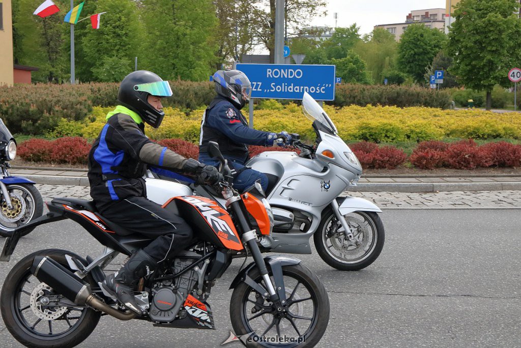 Rozpoczęcie sezonu motocyklowego i parada ulicami miasta [11.05.2019] - zdjęcie #9 - eOstroleka.pl