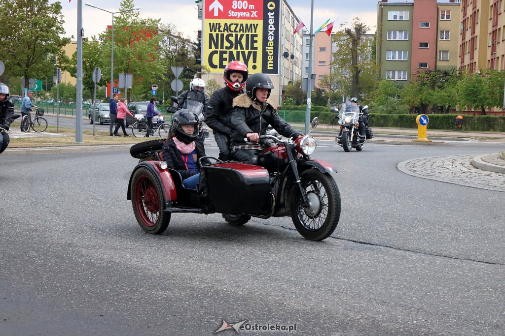 Rozpoczęcie sezonu motocyklowego i parada ulicami miasta [11.05.2019] - zdjęcie #4 - eOstroleka.pl