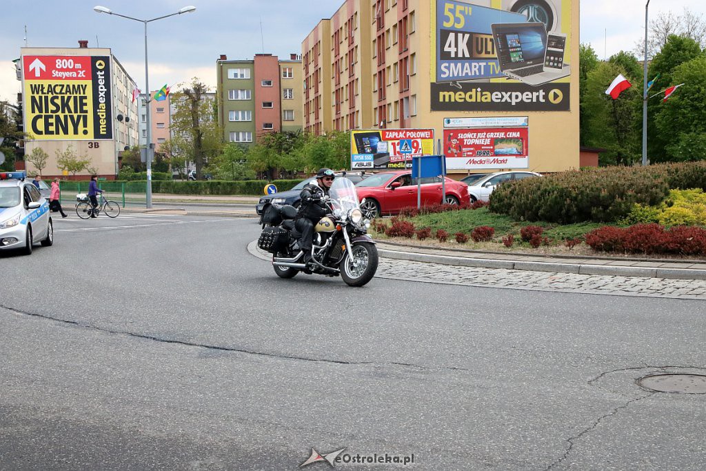 Rozpoczęcie sezonu motocyklowego i parada ulicami miasta [11.05.2019] - zdjęcie #2 - eOstroleka.pl