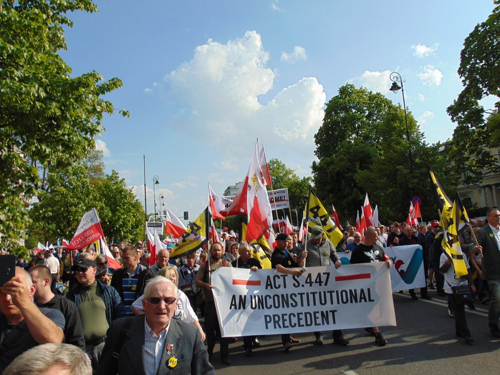 Ostrołęczanie na marszu „Stop 447” [ZDJĘCIA] - zdjęcie #6 - eOstroleka.pl