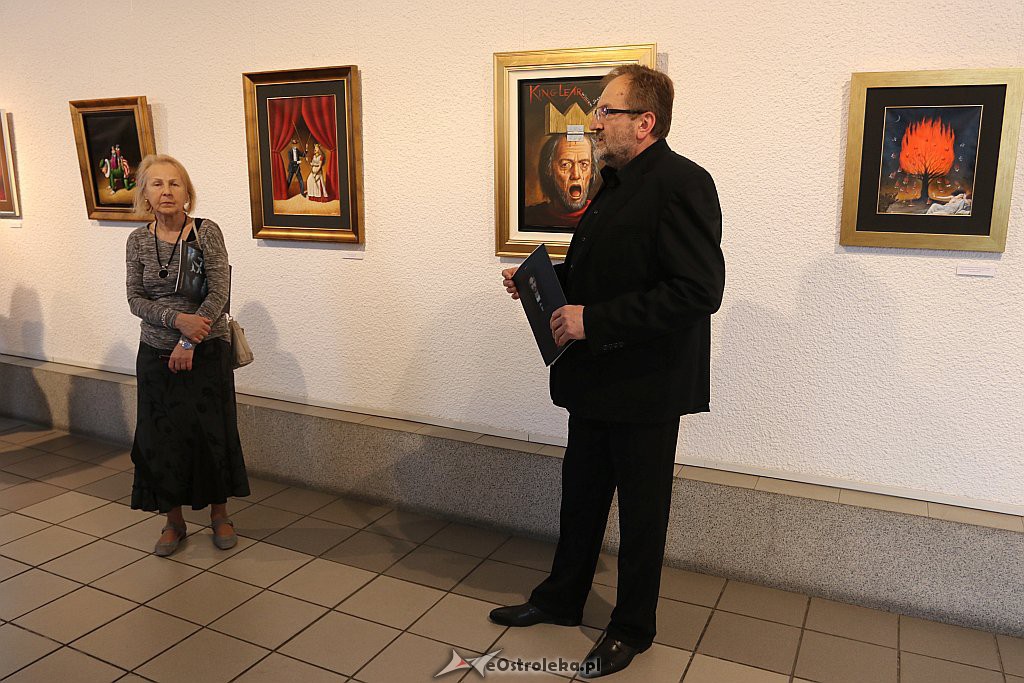 Wernisaż wystawy malarstwa Rafała Olbińskiego [16.5.2019] - zdjęcie #14 - eOstroleka.pl