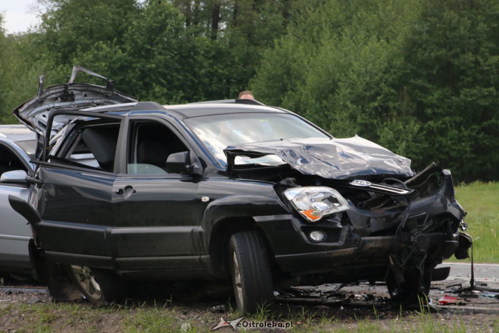 Karambol w Antoniach [22.05.2019] - zdjęcie #8 - eOstroleka.pl