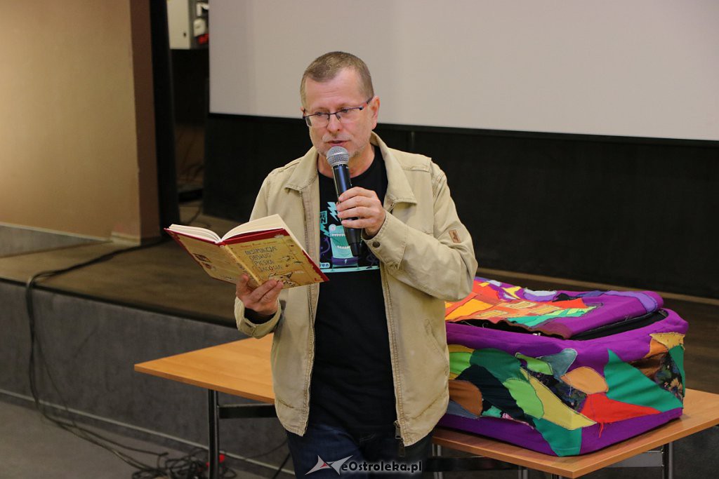 „Literatura to nie bzdura” - spotkanie z Andrzejem Markiem Grabowskim w OCK [23.05.2019] - zdjęcie #2 - eOstroleka.pl