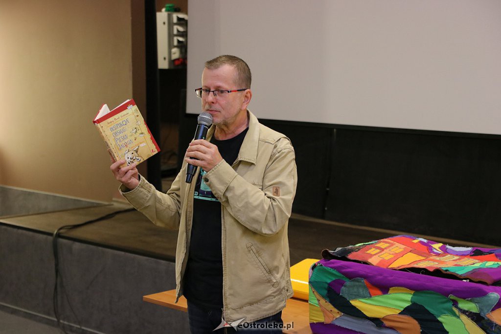 „Literatura to nie bzdura” - spotkanie z Andrzejem Markiem Grabowskim w OCK [23.05.2019] - zdjęcie #17 - eOstroleka.pl