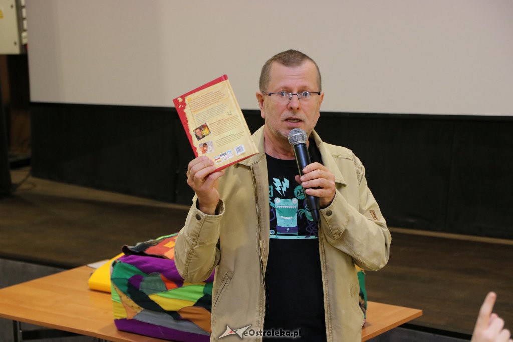 „Literatura to nie bzdura” - spotkanie z Andrzejem Markiem Grabowskim w OCK [23.05.2019] - zdjęcie #22 - eOstroleka.pl
