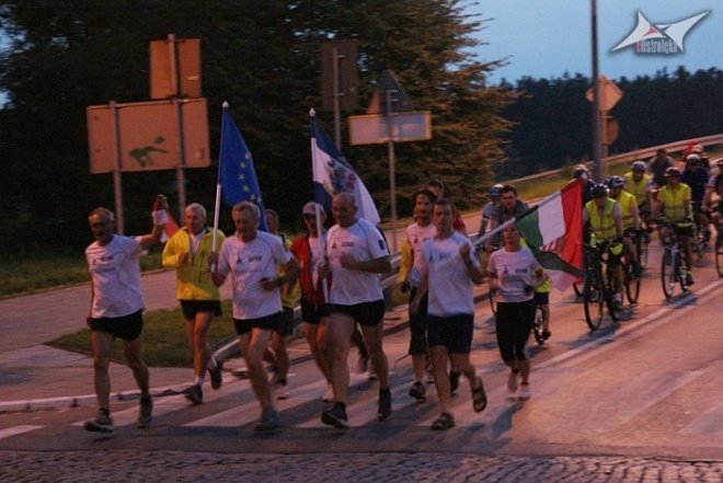 Rowerzyści z Węgier w Ostrołęce (09/08/2010) - zdjęcie #18 - eOstroleka.pl