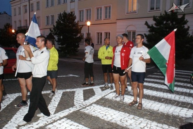 Rowerzyści z Węgier w Ostrołęce (09/08/2010) - zdjęcie #15 - eOstroleka.pl