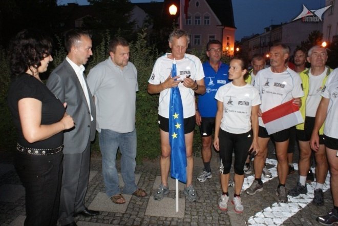 Rowerzyści z Węgier w Ostrołęce (09/08/2010) - zdjęcie #13 - eOstroleka.pl