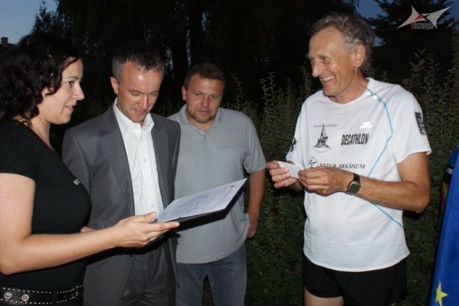 Rowerzyści z Węgier w Ostrołęce (09/08/2010) - zdjęcie #12 - eOstroleka.pl