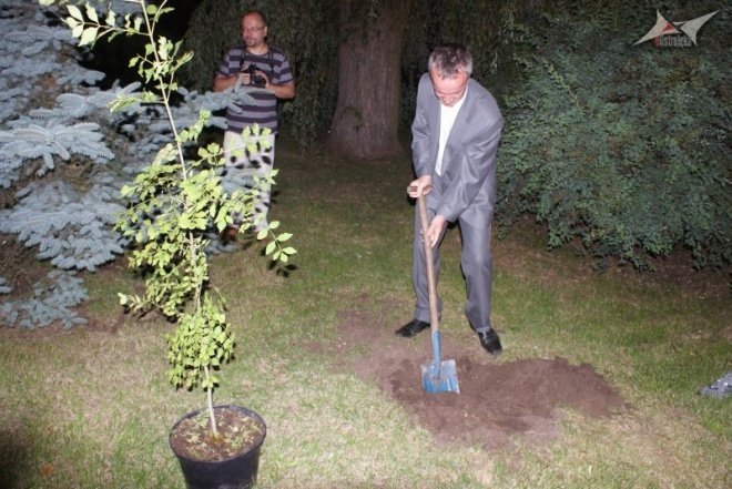 Rowerzyści z Węgier w Ostrołęce (09/08/2010) - zdjęcie #10 - eOstroleka.pl